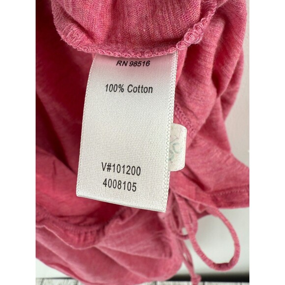 NWT Coldwater Creek Women’s Pink Open Front Cardigan Ruched, Size S, 3/4 Sleeve - Picture 11 of 16